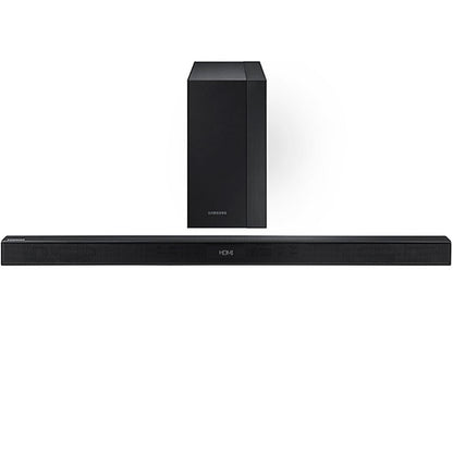 Samsung - 2.1-Channel Soundbar System with Wireless Subwoofer - Black HW-K450/ZA