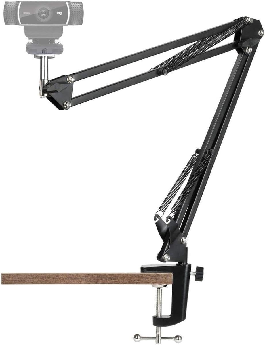 Technical Pro Web Camera Suspension Crane Arm with Base & Desk Clamp WEBCAMARM1