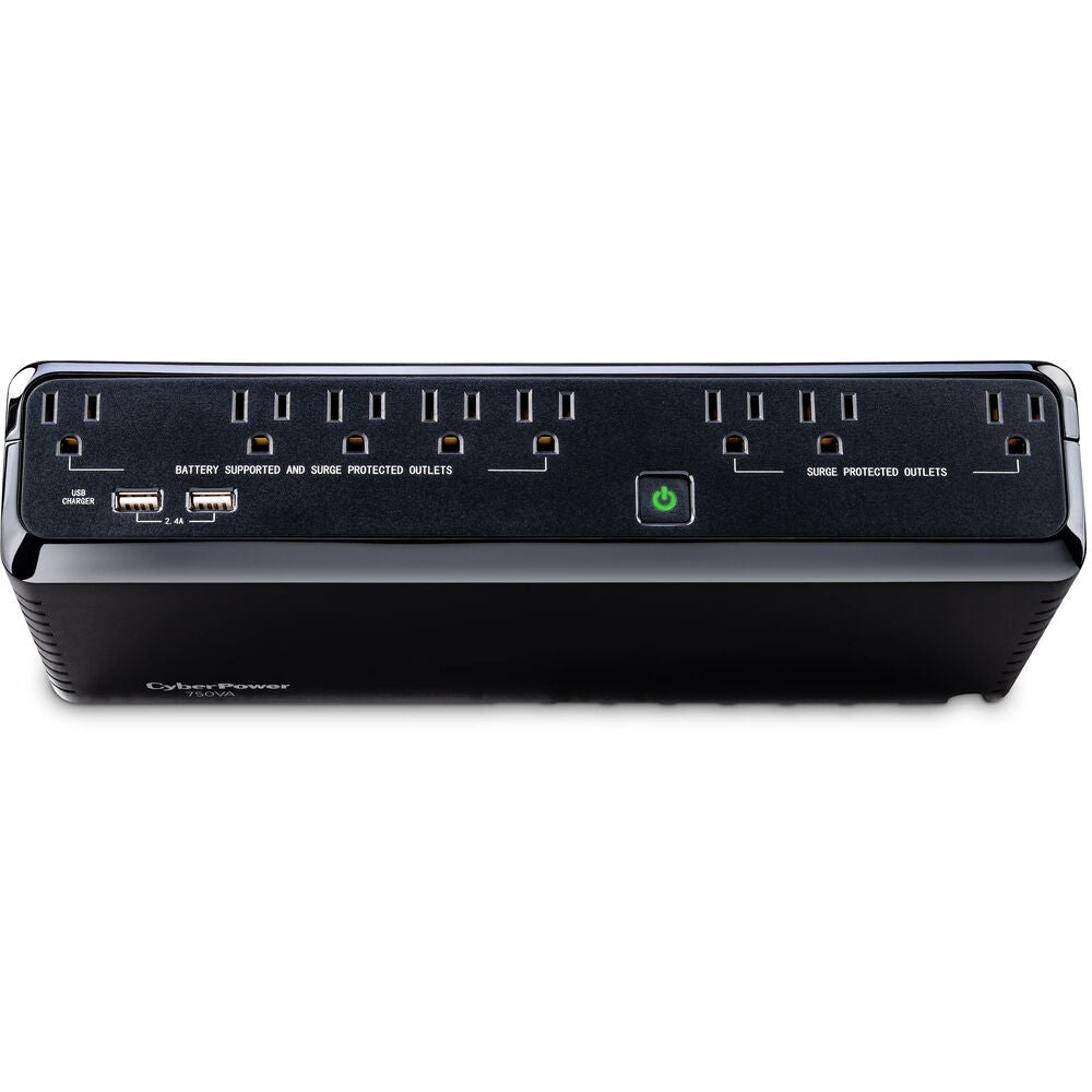 CyberPower 750VA Battery Back-Up System Black SL750U