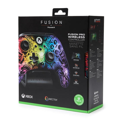 Xbox PowerA - FUSION Pro Wireless Controller for Xbox Series X|S with Lumectra - Black