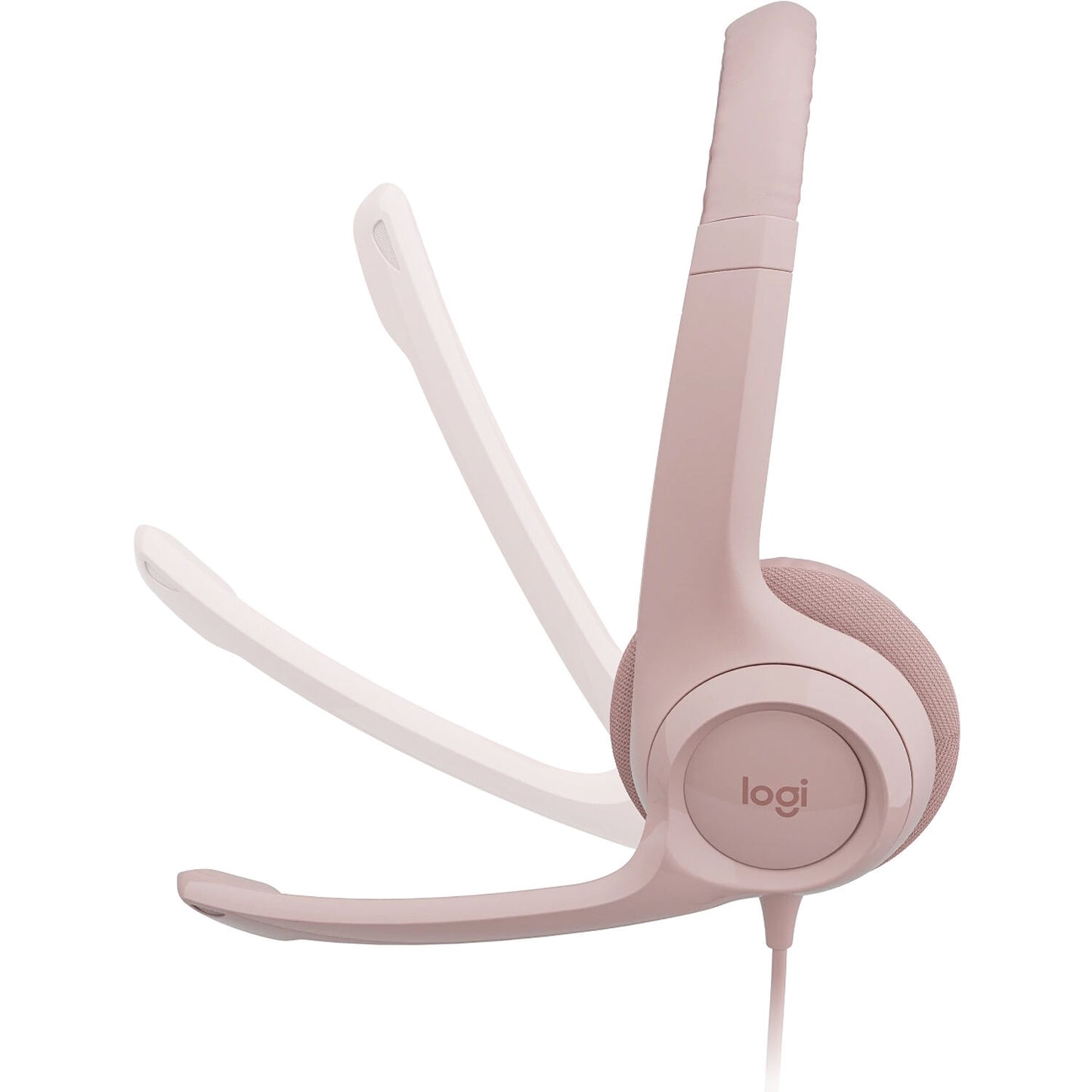 Logitech H390 USB-A Headset Rose 981-001280