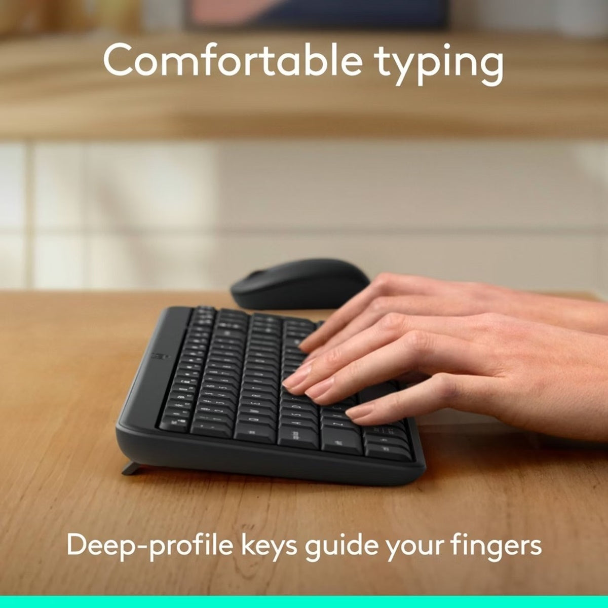 Logitech Bluetooth Compact Keyboard - Black 920-013439
