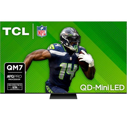 TCL - 85" Class QM7-Series 4K UHD HDR QD Mini LED Smart Google TV 85QM751G