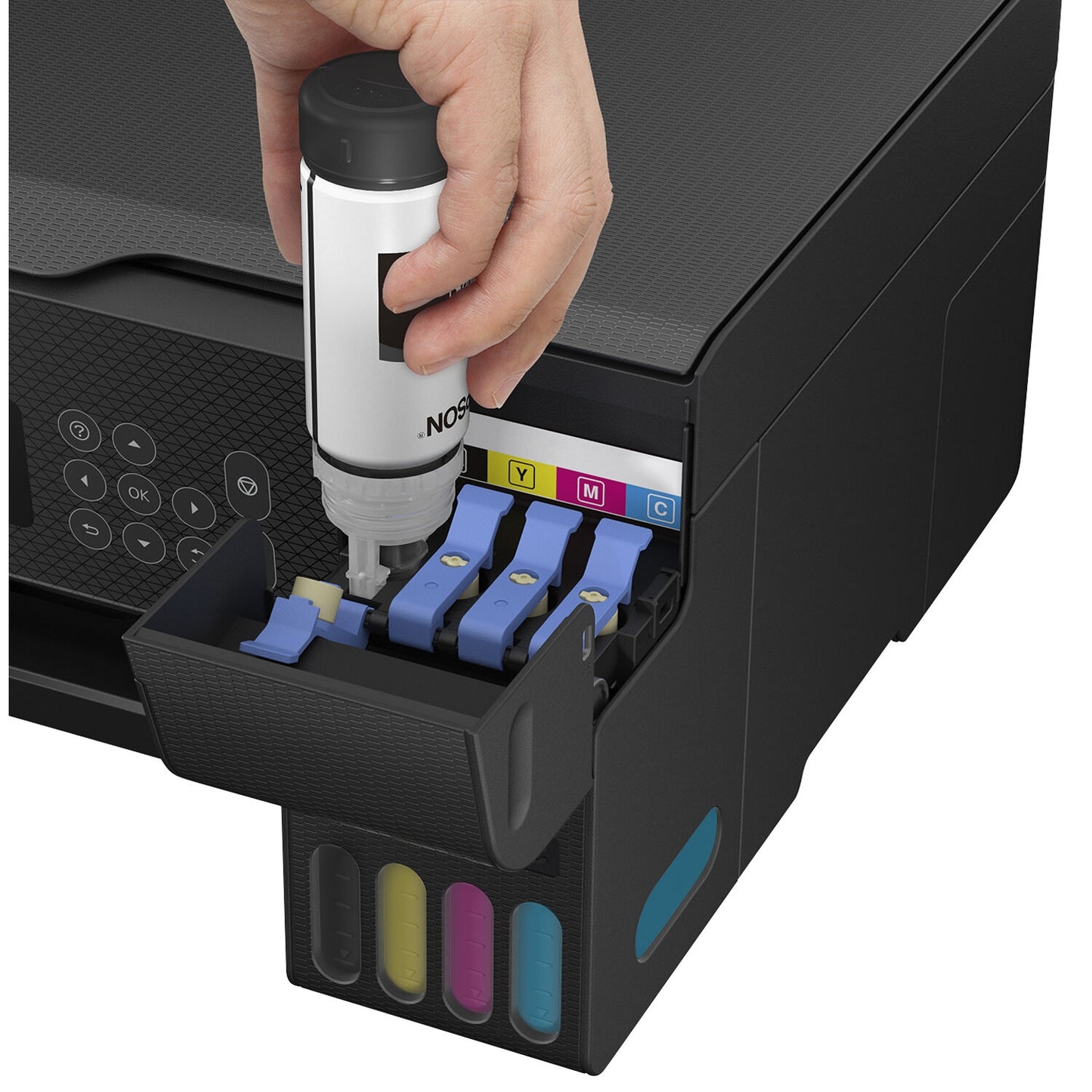 Epson EcoTank ET-2800 Wireless Color All-in-One Cartridge-Free Supertank Printer Black C11CJ66201