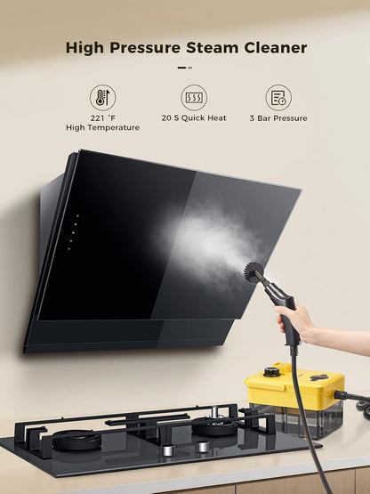 Reemix Handheld Steam Cleaner, 2500W High Pressure Power Steamer SC701