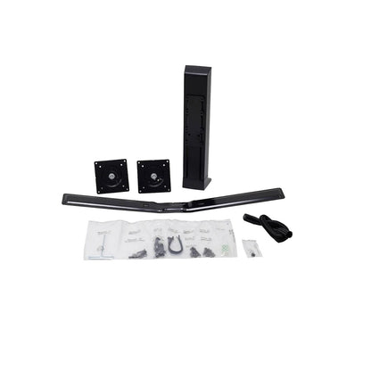 Ergotron WorkFit Dual Monitor Kit for WorkFit Standing Desks Black 97-934-085