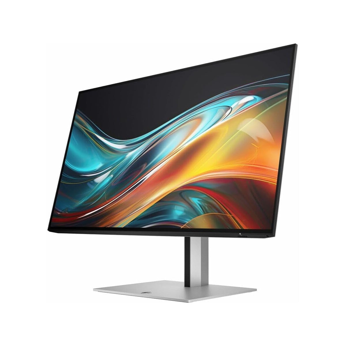 HP 7 Pro 724pf 24" 100Hz 5ms FHD IPS Monitor, DP, HDMI & DKZ Hub 8X530AA - Black/Silver