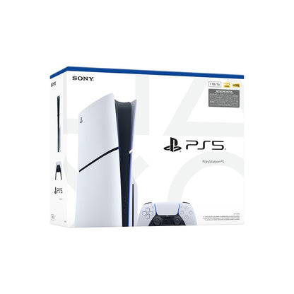 Sony PlayStation 5 Physical Slim Console - 1TB - White