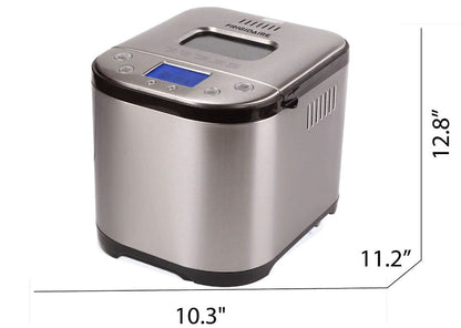 Frigidaire 15 Program Automatic Bread Maker, Stainless Steel EBRM100