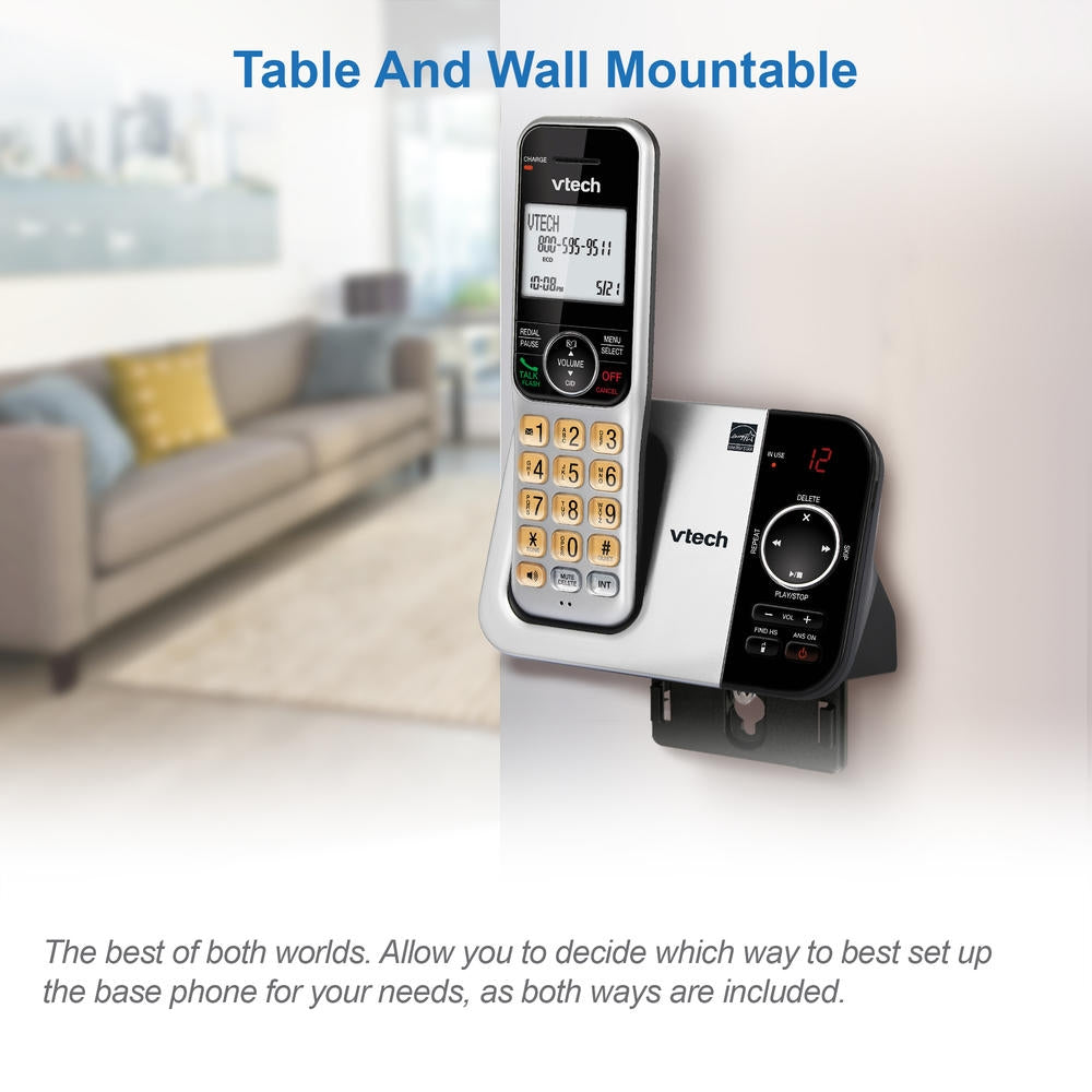 AT&T 3-Handset Answering System with Connect to Cell DL72350