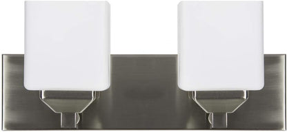 Sunset Lighting F6402-80 LED 2-Light Vanity Light 8WX2 3000K 1040LM, CRI80