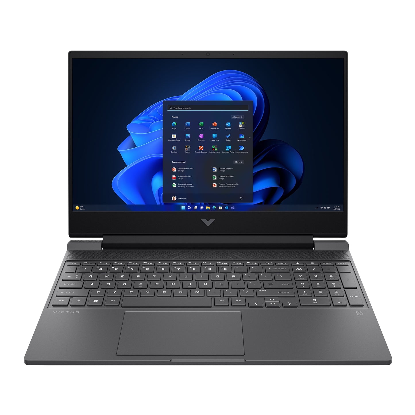 HP Victus 15.6" FHD 144Hz Notebook, Intel Core i5 Processor, 16GB RAM, 512GB SSD, NVIDIA GeForce RTX 4050, Windows 11 Home A2BZ7UA