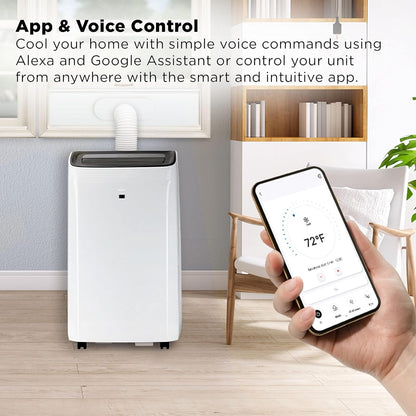 TCL Smart Series Portable Air Conditioner 10,000 BTU 350 sq ft White 10P94C