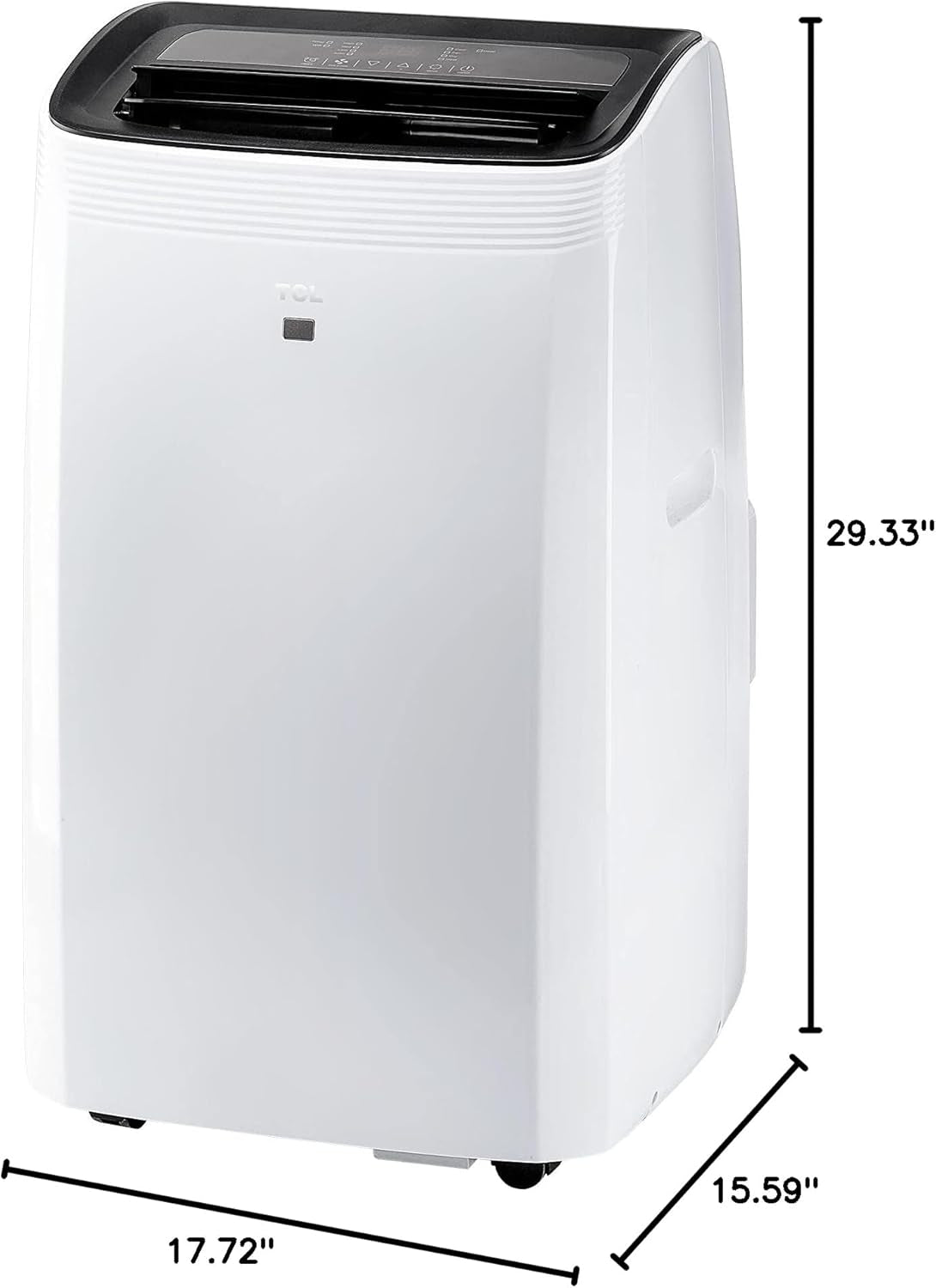 TCL Smart Series Portable Air Conditioner 10,000 BTU 350 sq ft White 10P94C