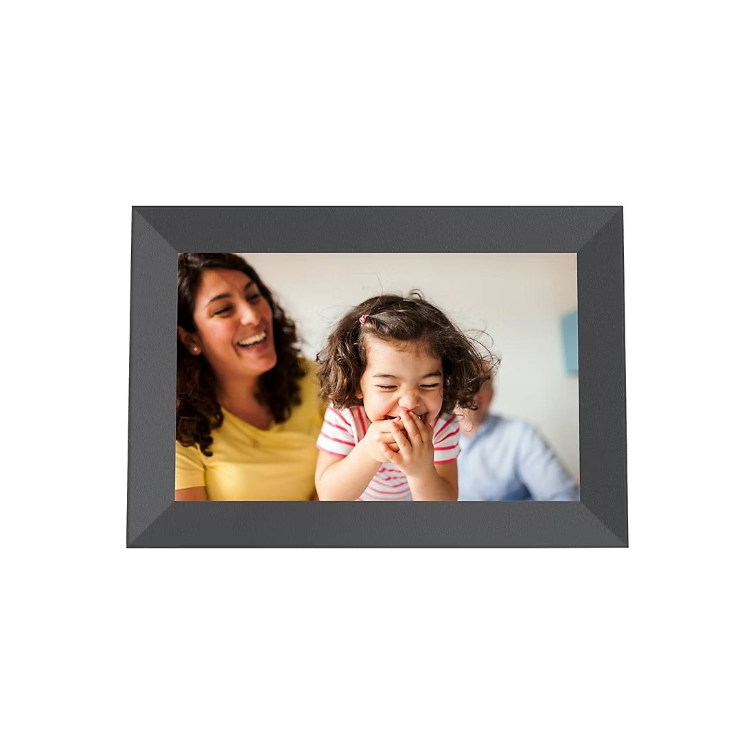 Mercer by Aura 10.1" Wi-Fi Digital Picture Frame AFBJ25-BLK Black, Built-in speaker for videos - Works with iOS and Android