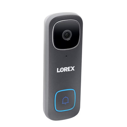 Lorex 1080P Wired Video Doorbell with Wi-Fi Chime Kit and 32GB SD Card B241AJD-K8