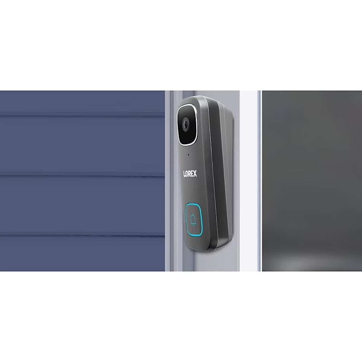 Lorex 1080P Wired Video Doorbell with Wi-Fi Chime Kit and 32GB SD Card B241AJD-K8