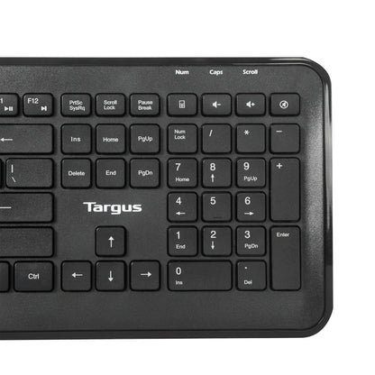 Targus M610 Wireless Mouse and Keyboard Combo - Black AKM610BT