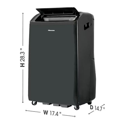 Hisense 550 SF 10,000 BTU Portable Air Conditioner w/ Heater AP1022HW1GD