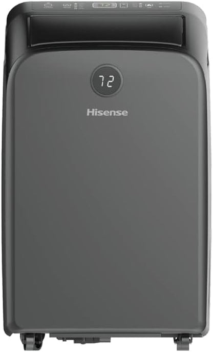 Hisense 10,000-BTU 115-V Dual Hose Portable Air Conditioner with Heat, Adjustable Tilt/Head, Window Kit and Remote AP70020HR1GD