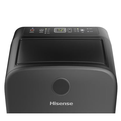 Hisense 10,000-BTU 115-V Dual Hose Portable Air Conditioner with Heat, Adjustable Tilt/Head, Window Kit and Remote AP70020HR1GD