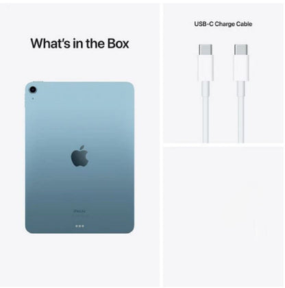 Apple 10.9-in iPad Air Wi-Fi 64GB M1 chip Blue - Spring 2022 (5th Gen) 3M9E3LL/A