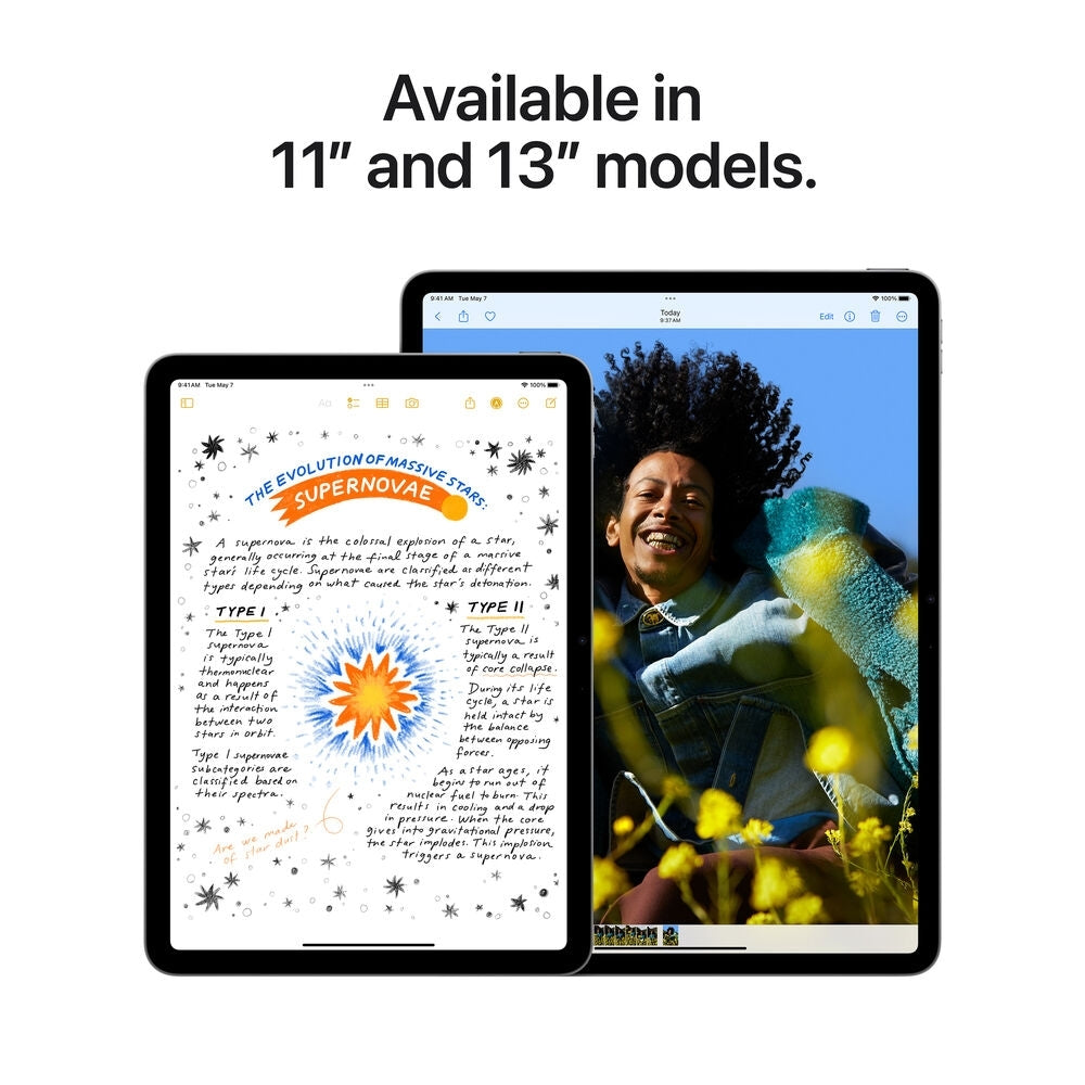 Apple 11" Liquid Retina Touchscreen iPad Air M2 Chip 128GB Wi-Fi Only Purple 3M673LL/A