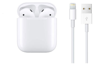 Apple MV7N2AM/A AirPods with Charging Case (2nd Generation) (Factory Sealed Authentic)