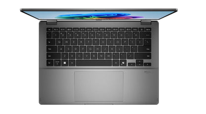 ASUS Vivobook Flip 14" OLED Touchscreen Copilot+ PC, Intel Core Ultra 7 256V Series 2 Processor, Win 11, 16GB/ 1TB SSD TP3407SA-DS74T Matte Gray