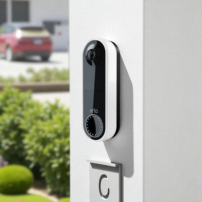 Arlo Essential HD Wireless Video Doorbell, White AVD2001-1SCNAS