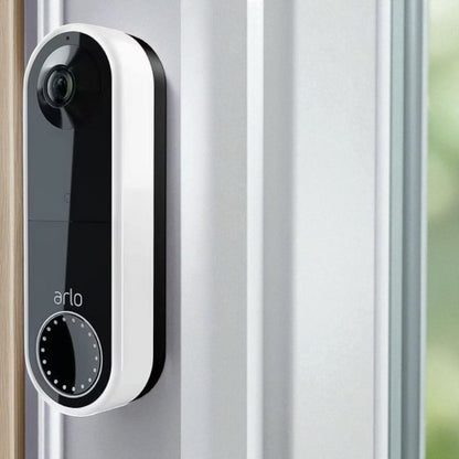 Arlo Essential HD Wireless Video Doorbell, White AVD2001-1SCNAS