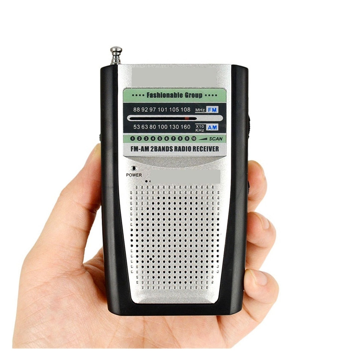BC-R20 FM AM Receiver Loundspeaker Digital Stereo Mini Music Player MP3 Portable Radio