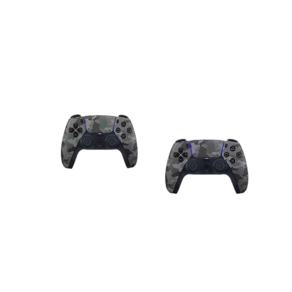 Sony PlayStation 5 Slim Disc Console Bundle with Gray Camo Controller and Charging Station BD-PS5SLIM-CAMO
