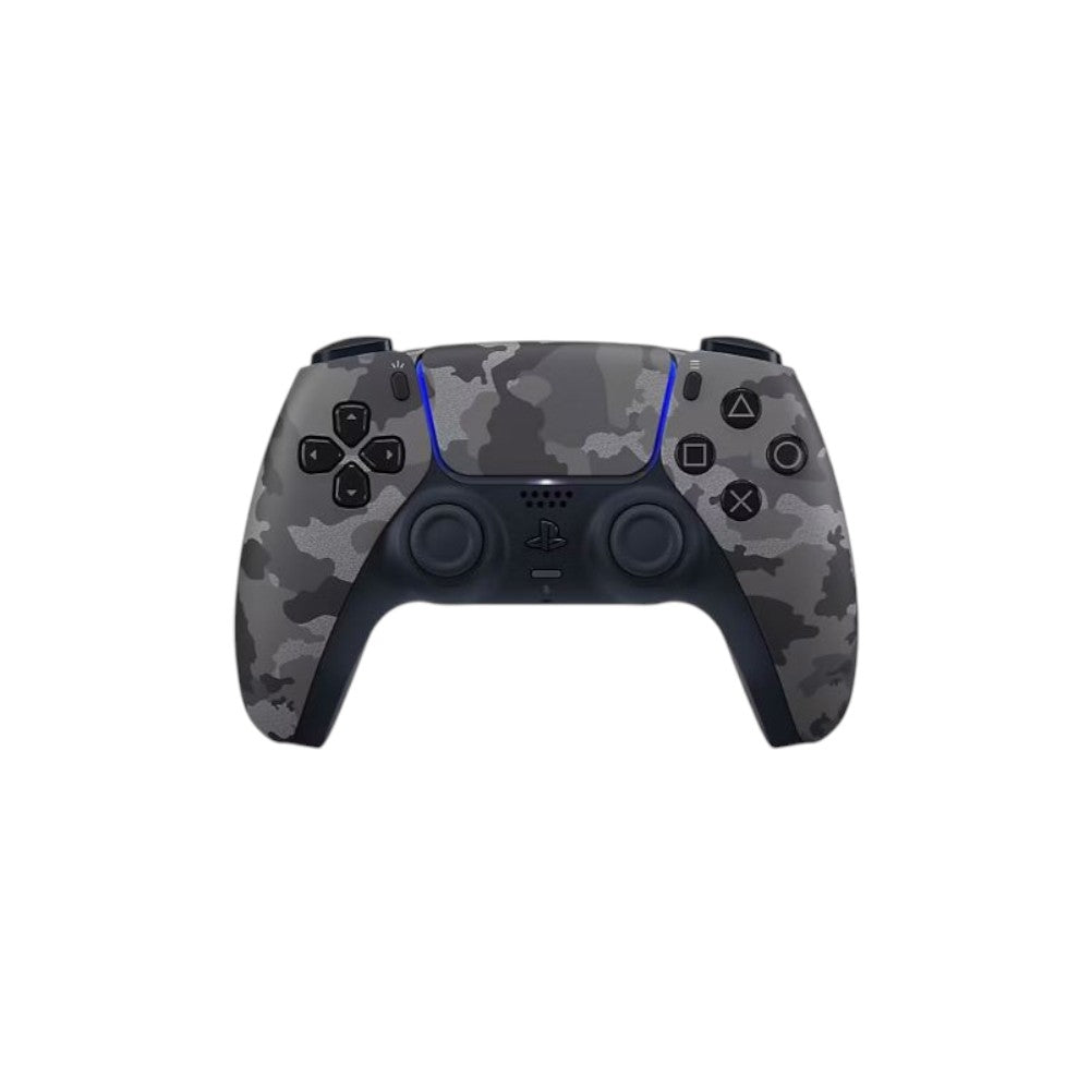 Sony PlayStation 5 Slim Disc Console Bundle with Gray Camo Controller and Charging Station BD-PS5SLIM-CAMO