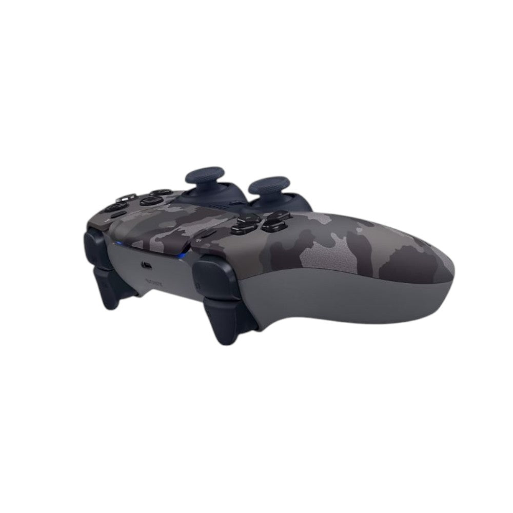 Sony PlayStation 5 Slim Disc Console Bundle with Gray Camo Controller and Charging Station BD-PS5SLIM-CAMO