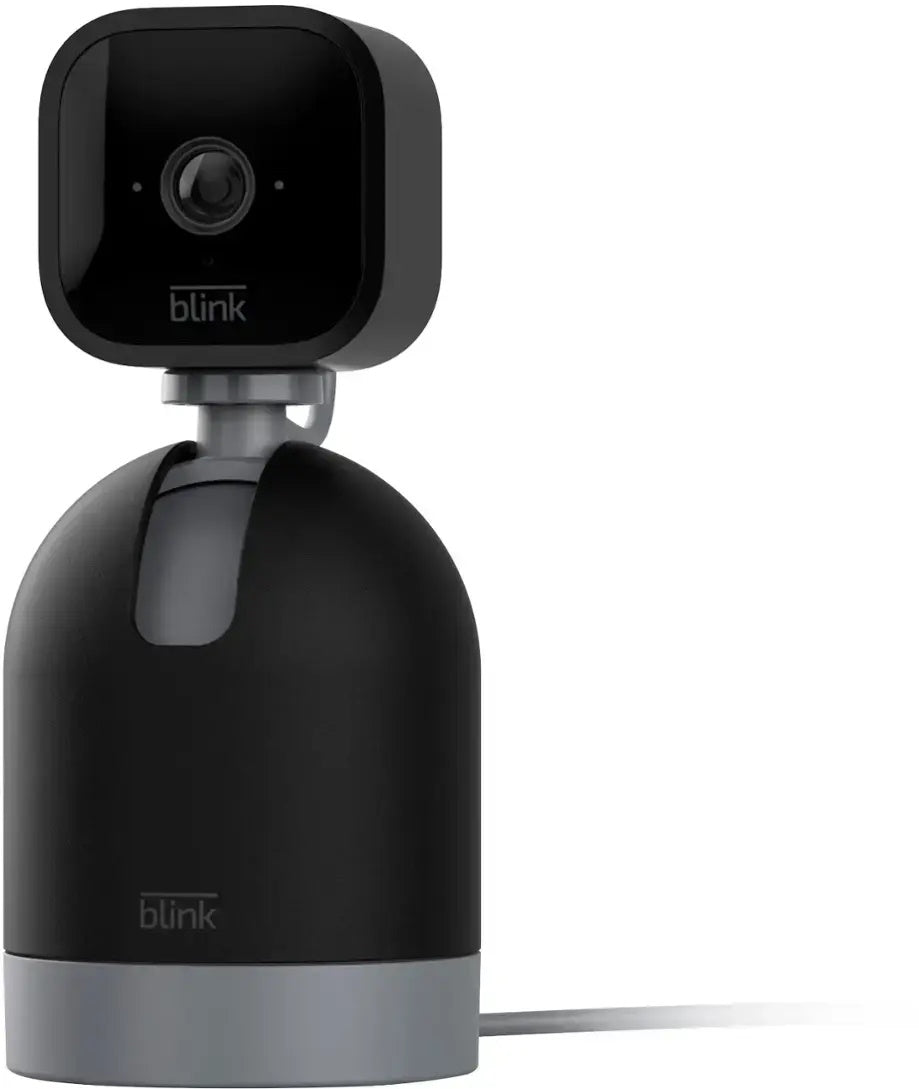 Blink 2pk Outdoor Cameras with Pan-Tilt Indoor Camera, Sync Module and Yard Sign