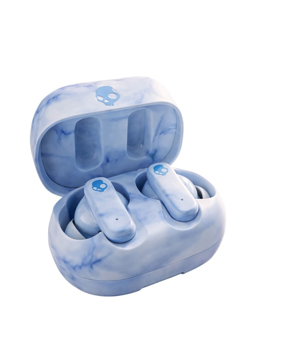 Skullcandy EcoBuds TWS Wireless Earbuds In-Ear Headphones S2EOW-Q764 Glacial Blue