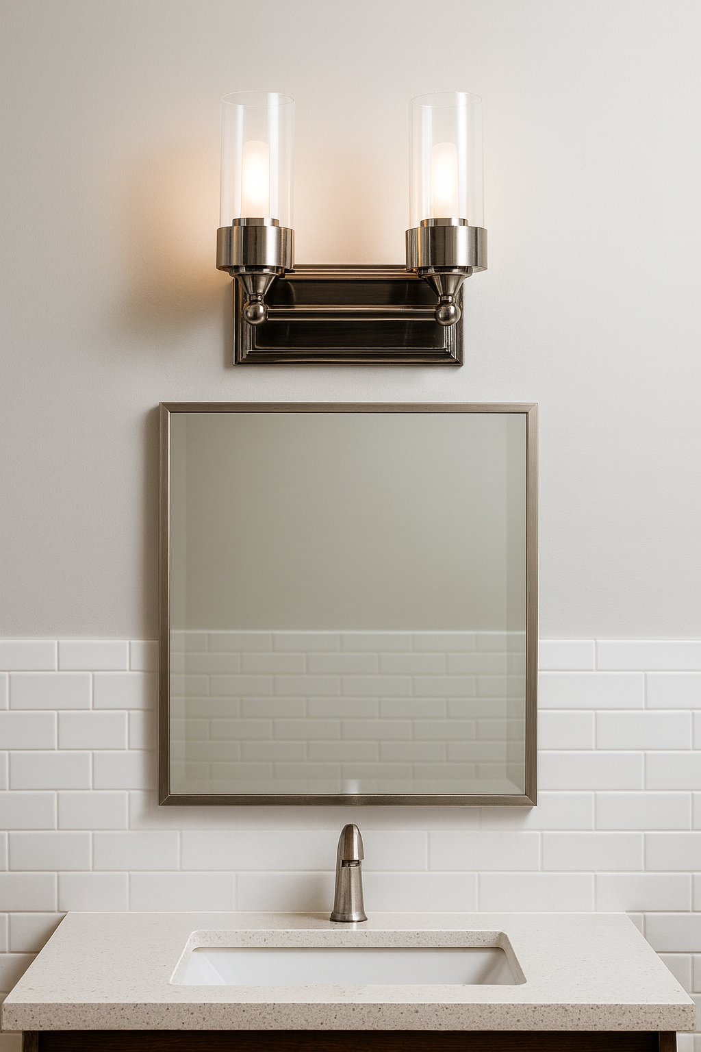 Sunset Lighting Esquire Wall Sconce, 2-Light, Antique Gunmetal - F17102-57
