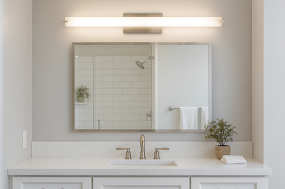Sunset Lighting 37.25" Vanity 30W 3000K 2200LM Bright Satin Nickel - F8736-80