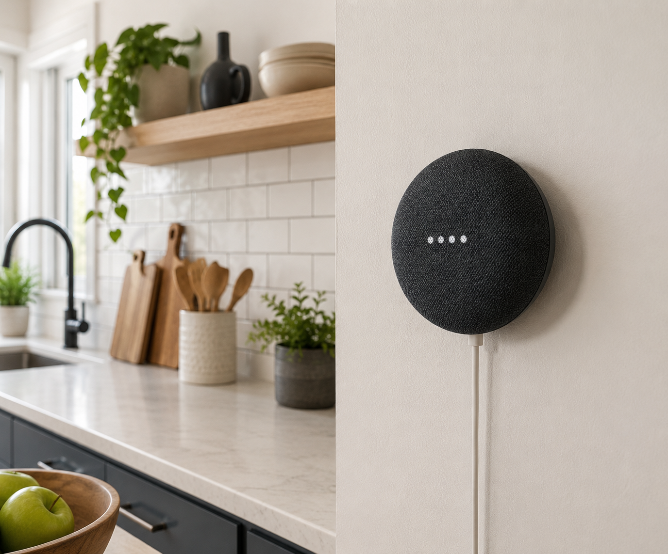 Google Nest Mini (2nd Generation) with Google Assistant - Charcoal GA00781-US