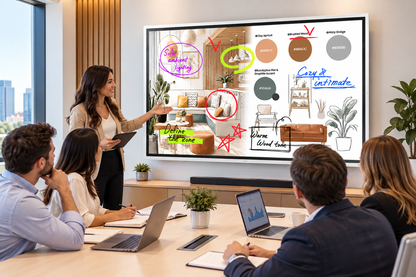 Samsung WM75FX Series 75-Inch 4K 8ms 60Hz UHD Flip Interactive Collaborative Display