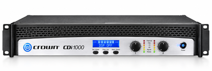 Crown Audio CDi 1000 Two-Channel Commercial Amplifier 500W/Channel at 4 Ohms, 70V/140V