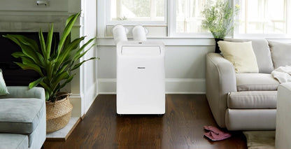 Hisense 8,000 BTU DOE/SACC (10,000 ASHRAE) 350 Sq Ft Dual Hose Smart Portable Air Conditioner with Inverter & Wi-Fi, 3-in-1 Cool, Dehumidify, and Fan Functions, 42 dB(A), Remote Control, Window Kit - HAP0825TWD