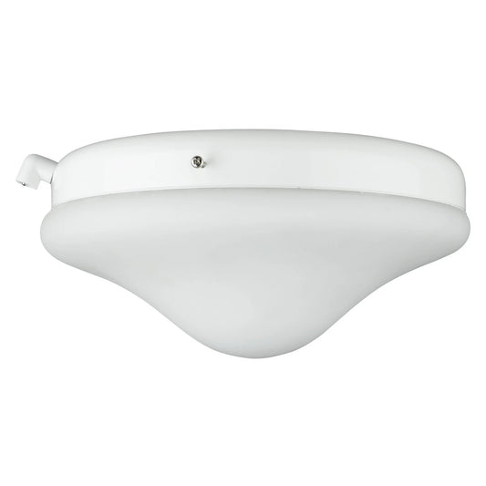 Concord Fans PA-211A-S-WH 2-13W 12" x 5-1/2" Outdoor Light Kit with Pull Chain-White - F7708-30