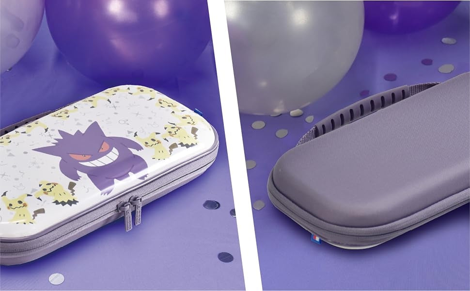 Hori - Vault Case (Gengar & Mimikyu) - Gray NSX-095U