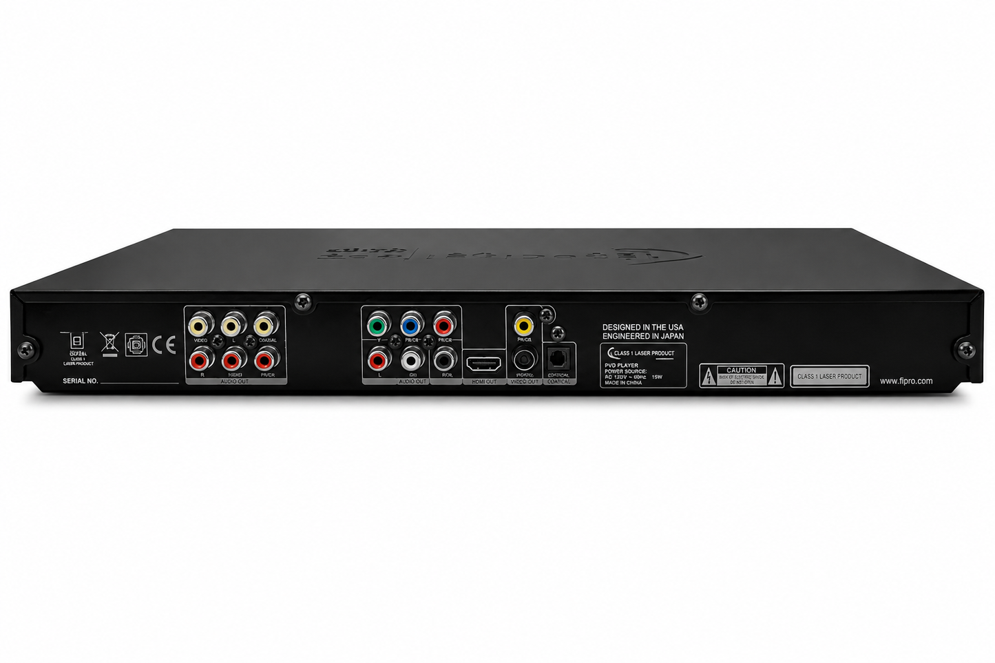 Technical Pro DV90 Home DVD Player HDMI 1080p Upscaling Compact Black