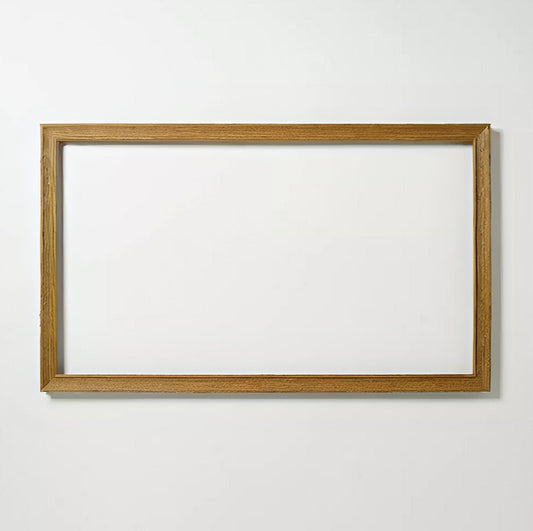 Deco TV 75" Frame Bezel Vintage Oak for Samsung The Frame 2021-2024 TV Models