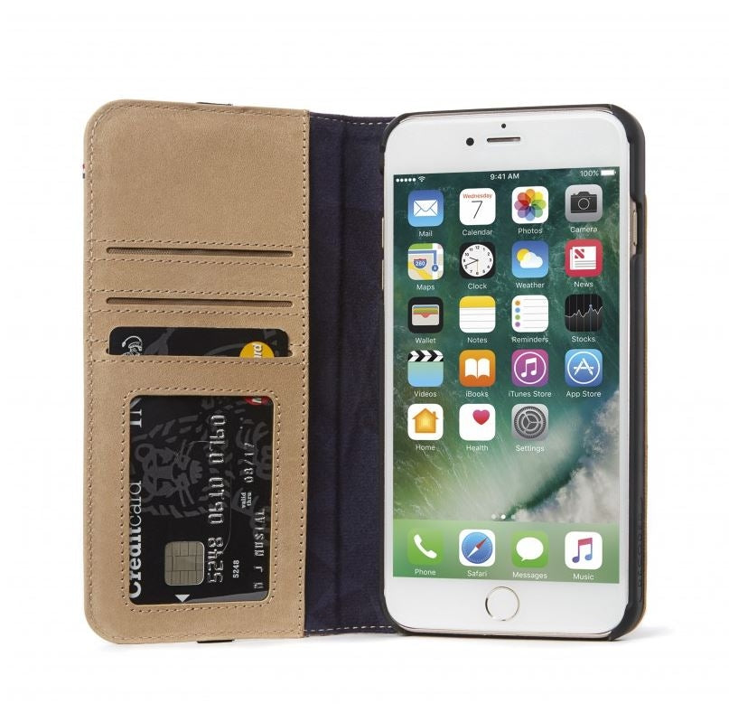 Decoded Leather Wallet Case for Apple iPhone 8 Plus, 7 Plus, 6s Plus, 6 Plus