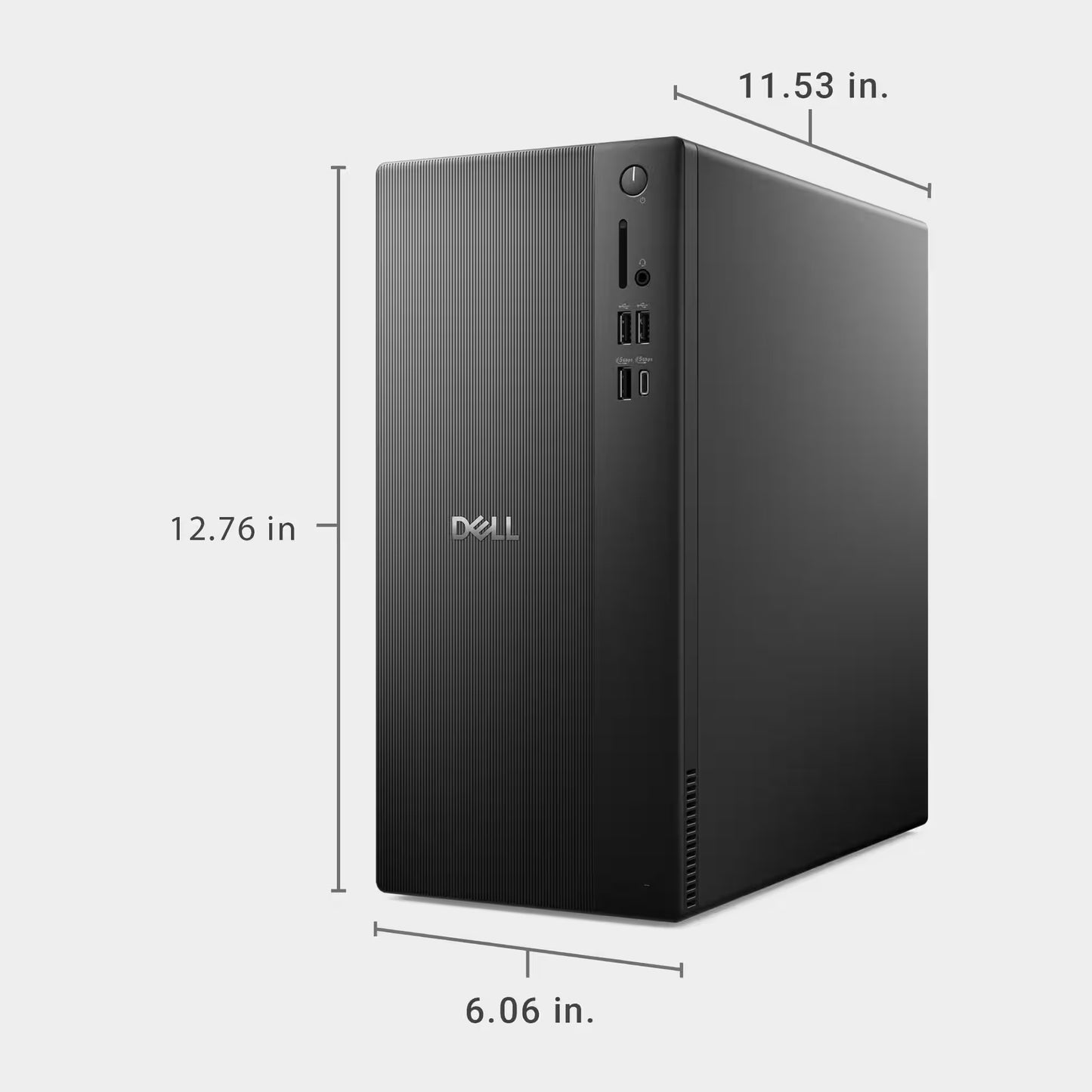 Dell - Desktop Intel Core Ultra 5 Series 2 225 2025 - 16GB/ 1TB Storage - Black DECT1250-5067BLK-PUS