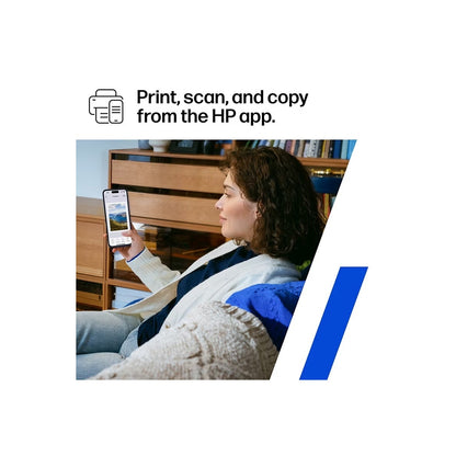 HP DeskJet 4358 All-in-One Wireless Color Inkjet Printer, Dual-Band Wi-Fi, 35-Sheet ADF, Black, A24HSA#1H3